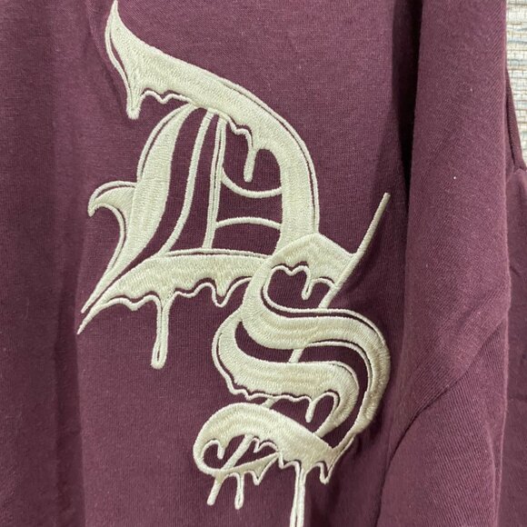 Dogg Supply Mens Burgundy Snoop Dogg Graphic Tee Short Sleeve T-Shirt 2XL NWT - Picture 5 of 6